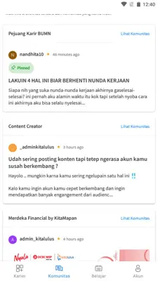 KitaLulus android App screenshot 8